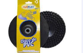 Suporte para Boina/Disco de PVC - Ref 045 -Purplex