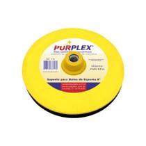 Suporte Para Boina Espuma 6'' Com tiras autocolantes Purplex 150mm