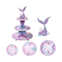 Suporte para Bolo de Cauda de Sereia - Ideal para Festas Infantis, Chá de Bebê e Casamentos Suporte para Bolo de Cauda de Sereia - Ideal para Festas Infantis, Chá de Bebê e Casamentos