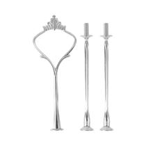 Suporte Para Bolos De Frutas Em Liga De Zinco De 3 Camadas, Moldes De Silicone Para Ferramentas De Suporte Para Bolos De Frutas Em Liga De Zinco De 3 Camadas, Moldes De Silicone Para Ferramentas De