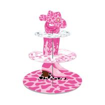 Suporte Para Bolos Em Forma De Botas De Cowgirl Para Meninas, Rack De Cupcakes Disco, Torre De