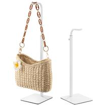 Suporte para Bolsa Josmimic 2 Peças Ajustável Branco Suporte para Bolsa Josmimic 2 Peças Ajustável Branco