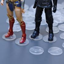 Suporte para bonecos Action Figure 100 unidades FiguresLab de 6 polegadas