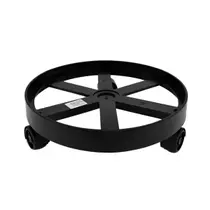 Suporte para Botijão de Gás com Roda Preto Suporte para Botijão de Gás com Roda Preto