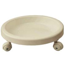 Suporte para botijão de gás e vasos de plantas com rodas - Easy Roller BEGE