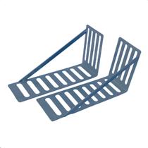 Suporte Para Cabeceira Cama Box Par De Framer 400x80 Aço Galvanizado