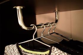 Suporte para Cabides Curv Fixação superior 50 x 110 x 380mm