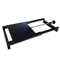 Suporte para Cadeira de Barco de Alumínio ou Lancha - Cor Preto Suporte para Cadeira de Barco de Alumínio ou Lancha - Cor Preto