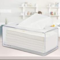 Suporte para caixa de lenços Birmingfive, acrílico transparente, retangular