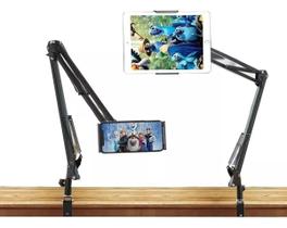 Suporte Para Cama Mesa Braço Articulado iPad Tablet Celular.