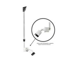 Suporte para câmera Dome/Bullet CFTV com 1 Caixa de passagem - 1mt Suporte para câmera Dome/Bullet CFTV com 1 Caixa de passagem - 1mt