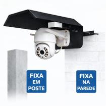 suporte para câmera wifi com base universal PRETO