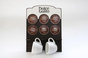 Suporte para Cápsulas café Dolce Gusto - Tabaco - Perli Designer
