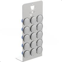 Suporte Para Cápsulas De Café 15 Cápsulas Inox Escovado SF