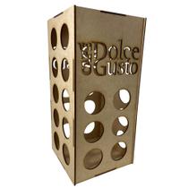 Suporte Para Cápsulas De Café Dolce Gusto 32 Cápsulas Em MDF Suporte Para Cápsulas De Café Dolce Gusto 32 Cápsulas Em MDF