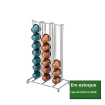Suporte Para Cápsulas De Café Em Plástico Preto Com Capacidade Para 42 Nespresso, Acessório Para
