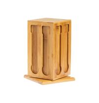 Suporte para Cápsulas de Café Nespresso em Bambu 14x14x22,2cm - Hauskraft