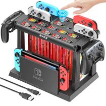 Suporte Para Carregador Joycon pro Para N-Switch, Estação De Carregamento Original OLED