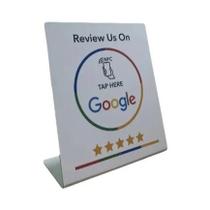 Suporte para Cartão de Avaliação Google Programável com NFC - Display Curvo e Base