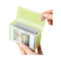 Suporte Para Cartões De Fotos De Ídolos Kpop, Organizador Transparente, Pequeno Álbum De