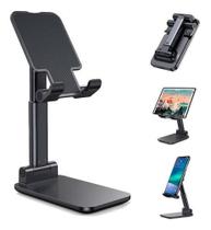Suporte Para Cel Smartphone Mesa Universal Ajustável Luxo Or