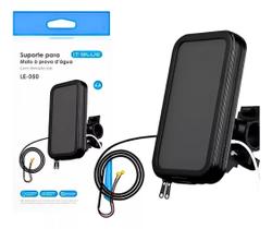 Suporte para Celular a prova d'Água IT. Blue LE-050: Praticidade e Funcionalidade para motos e bikes