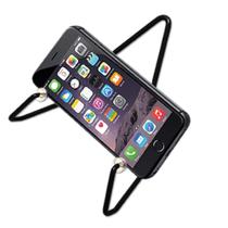 Suporte para Celular Aço Preto 135mm x 120mm Preto - ACC
