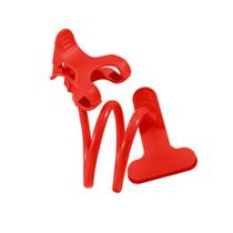Suporte Para Celular Articulável Universal C/ Garra Vermelho