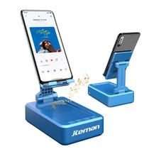 Suporte para Celular com Alto-Falante Bluetooth JTEMAN - Som Surround HD