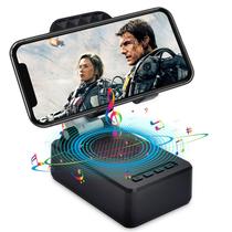 Suporte para celular com alto-falante Bluetooth RSUARSUA A-Black