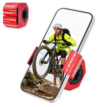Suporte para Celular de Bicicleta ATWEINA 4,5-7,5" Alumínio Vermelho