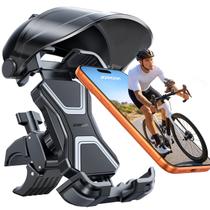 Suporte para Celular de Bicicleta JOYROOM com Montagem em Silicone Anti-Reflexo Suporte para Celular de Bicicleta JOYROOM com Montagem em Silicone Anti-Reflexo