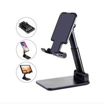Suporte Para Celular De Mesa Ajustável - Preto Suporte Para Celular De Mesa Ajustável - Preto