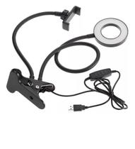 Suporte Para Celular De Mesa Para Selfie Com Luminária Led