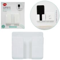 Suporte para celular de parede de plastico autoadesivo