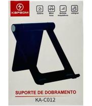 Suporte Para Celular E Tablet Dobrável Kapbom Ka-C012 - Preto