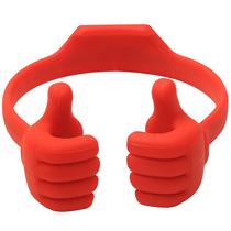Suporte para celular Honsky Thumbs-up, suporte para tablet, suporte para mesa, desktop, smartphone, celular e tablet universal, ajustável, flexível, vermelho escuro Suporte para celular Honsky Thumbs-up, suporte para tablet, suporte para mesa, desktop, smartphone, celular e tablet universal, ajustável, flexível, vermelho escuro