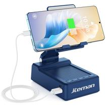Suporte para celular JTEMAN para presentes com alto-falante Bluetooth 5000mAh Suporte para celular JTEMAN para presentes com alto-falante Bluetooth 5000mAh