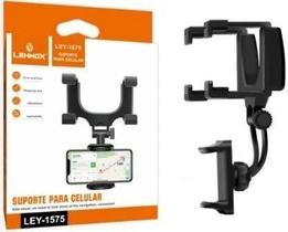 Suporte para celular lehmox veicular de retrovisor ley1575 Suporte para celular lehmox veicular de retrovisor ley1575