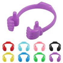 Suporte para celular LucyPhy Thumbs up, pacote com 8 unidades de silicone