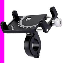 Suporte Para Celular Moto Motoboy Bike Bicicleta De Alumínio - Tomate