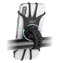 Suporte Para Celular Moto Motocicleta Bike Gps De Silicone Anti Queda 360 Suporte Para Celular Moto Motocicleta Bike Gps De Silicone Anti Queda 360