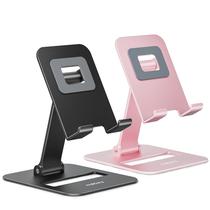 Suporte para celular Nulaxy, kit com 2 unidades, ajustável e dobrável Suporte para celular Nulaxy, kit com 2 unidades, ajustável e dobrável