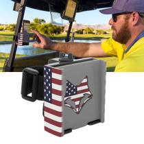 Suporte para celular para carrinho de golfe DESERT FOX GOLF com alça ajustável