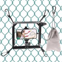 Suporte para celular para cerca VAKPAT com sombra ajustável para câmeras Suporte para celular para cerca VAKPAT com sombra ajustável para câmeras