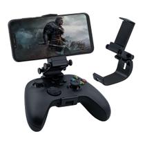 Suporte para celular para jogos Mobile Gaming Clip Mcbazel ajustável para Xbox Series X/S Suporte para celular para jogos Mobile Gaming Clip Mcbazel ajustável para Xbox Series X/S