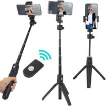 Suporte Para Celular Pau De Selfie Disparador Bluetooth S03 - Bcs