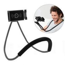 Suporte Para Celular Pescoço Mesa Flexivel Articulado Universal MS212