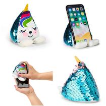 Suporte para celular Presentes para leitores Unicorn Plush Stand Suporte para celular Presentes para leitores Unicorn Plush Stand