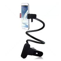 Suporte para Celular Smartphone com haste ajustável e Clip para fixação